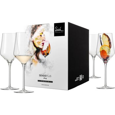 Eisch Weißweinglas Sky Sensisplus - 4 Stück im Geschenkkarton 518/3 | Weinglas