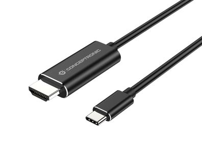 Conceptronic ABBY04B Conceptronic Adapter USB-C -> HDMI 4K30Hz 2.00m