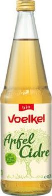 Voelkel 6x Apfel Cidre mit 2% vol. Alkohol 0,7l