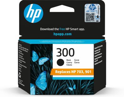 HP CC640EE HP 300 (CC640EE) schwarz Druckerpatrone