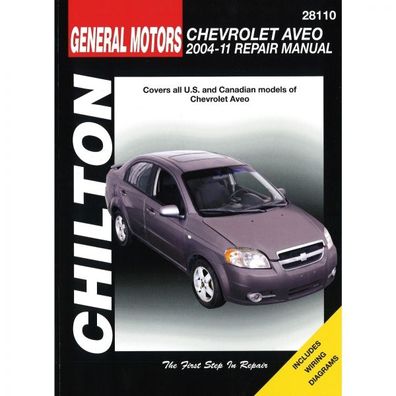 General Motors Chevrolet Aveo 2004-2011 USA US Import Reparaturanleitung Chilton