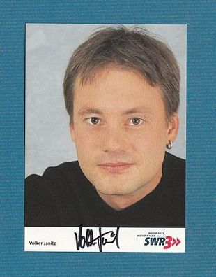 Volker Janitz SWR 3 - persönlich signiert