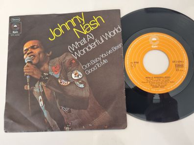 Johnny Nash - (What A) Wonderful World 7'' Vinyl Germany