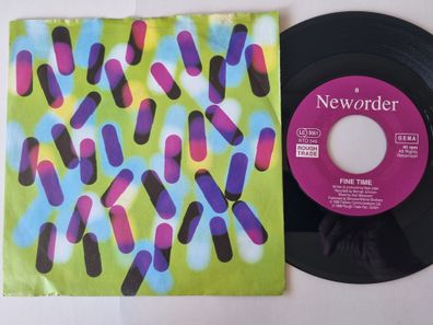 New Order - Fine Time 7'' Vinyl Germany