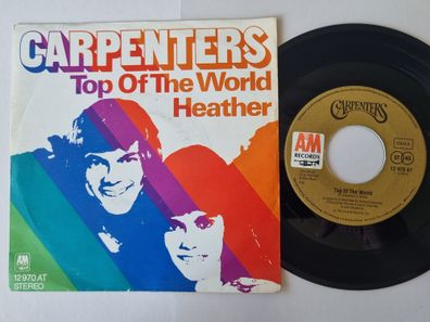 Carpenters - Top Of The World / Heather 7'' Vinyl Germany