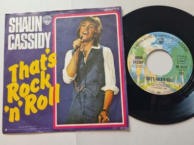 Shaun Cassidy - That's Rock 'N' Roll 7'' Vinyl Germany