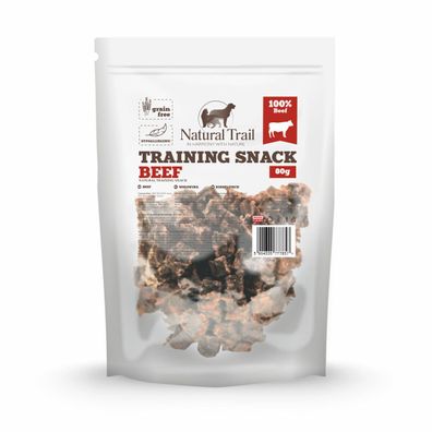 Natural Trail Rind Hunde Leckerlis 80g Hundefutter Hundesnack Snack