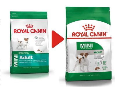 800g Royal Canin Mini Adult Hundefutter für kleine Rassen 1-10 kg