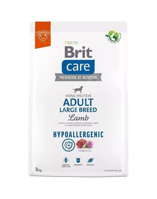 12kg Brit Care Hypoallergenic Adult Large Breed Lamb Super-Premium Hundefutter