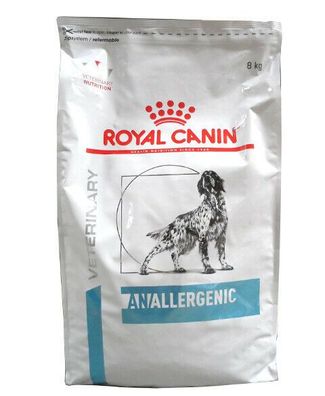 8kg Royal Canin Veterinary Diet Anallergenic Hundefutter