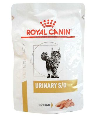 48x85g Royal Canin Urinary S/O MOUSSE Frischebeutel Katzenfutter