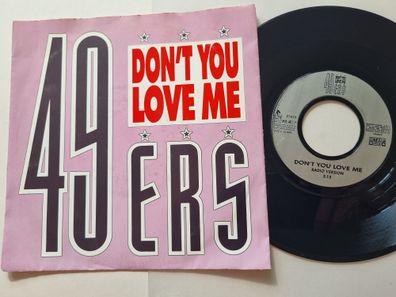 49ers - Don't you love me 7'' Vinyl Germany