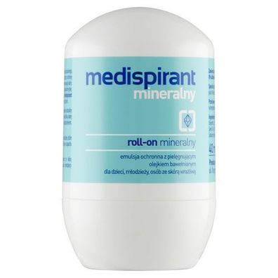 Medispirant Mineral Anti-Perspirant Roll-On, 40 ml