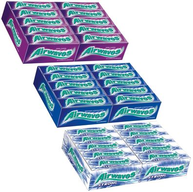 Wrigleys Airwaves - Cool Cassis - Strong - Menthol-Eucalyptus - ab 14,99 €*