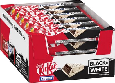 KitKat Chunky Black & White 24x42g im Thekendisplay