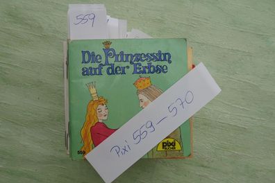 alte Pixi Carlsen 559-570 Märchen Baba Inti machen Musik Munzels Abenteuer uva