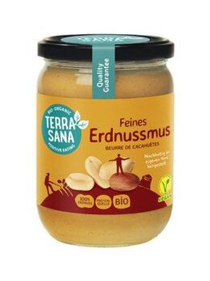 TerraSana 6x Erdnussmus fein 500g