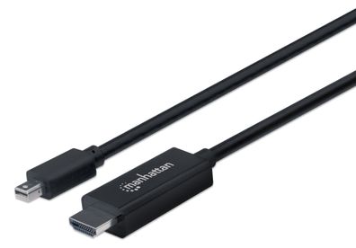 Manhattan 153232 Manhattan 1080p Mini-DisplayPort auf HDMI-Kabel 1,8m schwarz