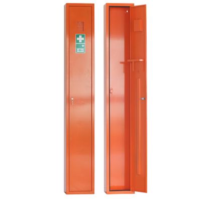 Sanitätsschrank N Orange leer 2000 x 300 x 200 mm