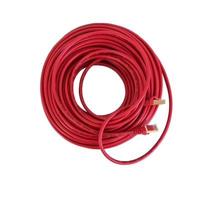 Patchkabel CAT7 Netzwerkkabel LAN DSL rot Netzwerk Kabel RJ45 Ethernet 3m