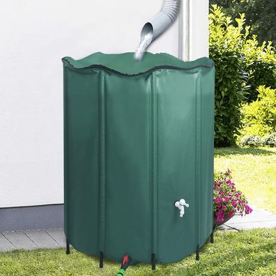 vidaXL Regenwassertank Faltbar mit Hahn 1000 L