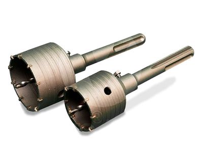 Schlagbohrkrone Dosenbohrer Bohrkrone 80 + 65mm SDS Max Loch Bohrer Set