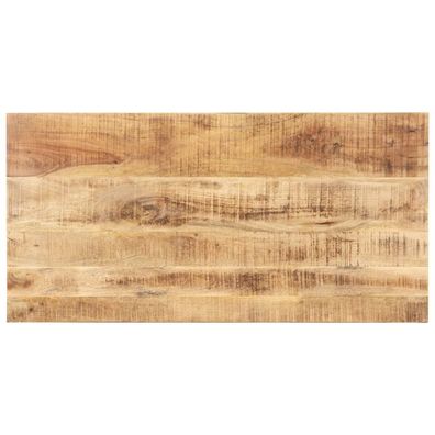 vidaXL Tischplatte Massivholz Mango 15-16 mm 100x60 cm