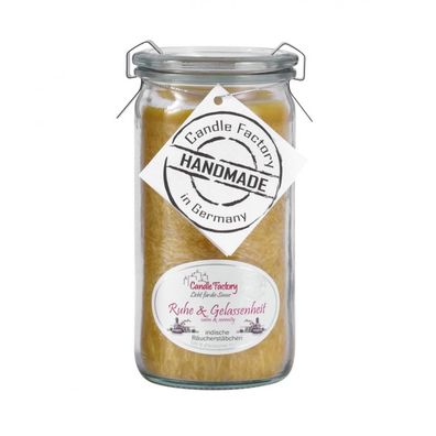 Candle Factory Mini Jumbo Ruhe und Gelassenheit Duftkerze Dekokerze 307128
