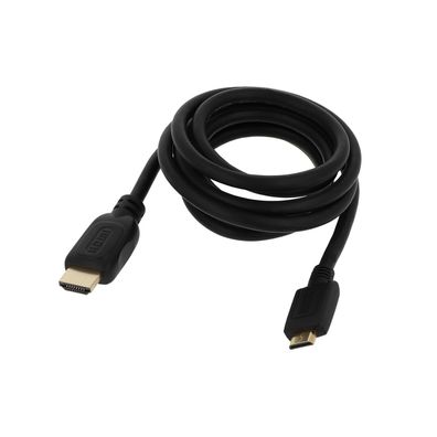 G&BL HD4535E15 HDMI A - HDMI C High Speed Kabel HD/Full HD 1,5 m schwarz