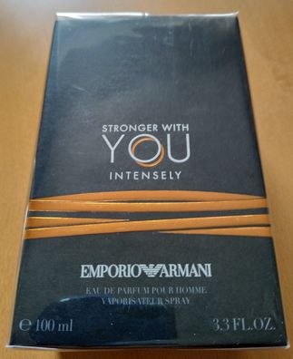 Emporio Armani Stronger with You intensely Eau de Parfum pour Homme 100ml EDP Men