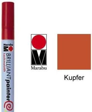 Marabu Brilliant Painter Stift Strichstärke 2-4mm Kupfer 087