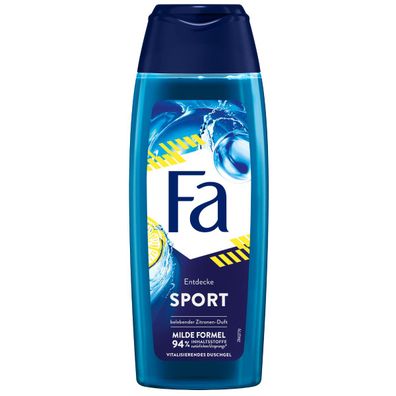 Fa Duschgel Sport belebender Zitronen Duft vitalisierend for Men 250ml