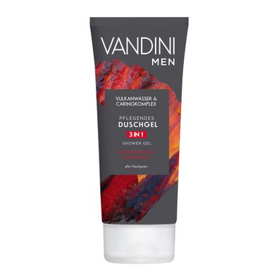 Vandini MEN Duschgel 3in1 Vulkan