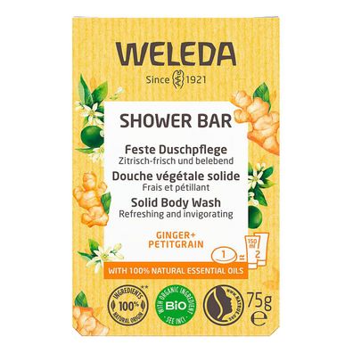 Weleda Feste Dusche Ginger & Petitgrain 75g