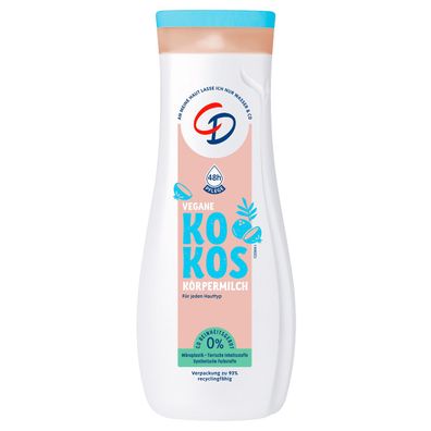 CD Vegane Kokos Körpermilch 400ml