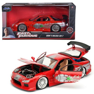 Dom´s Mazda RX-7 | Jada Fast & Furious | Die-Cast Fahrzeug Collection