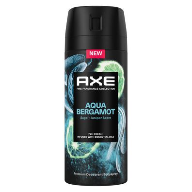 Axe Premium Bodyspray Aqua Bergamot Deo ohne Aluminiumsalze 150ml
