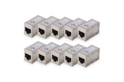 Digitus CAT 6, modulare Kupplung, geschirmt - 10 Stk