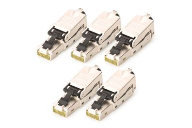 Digitus CAT 6A Feldstecker, Staubschutzkappe, 5 Stk