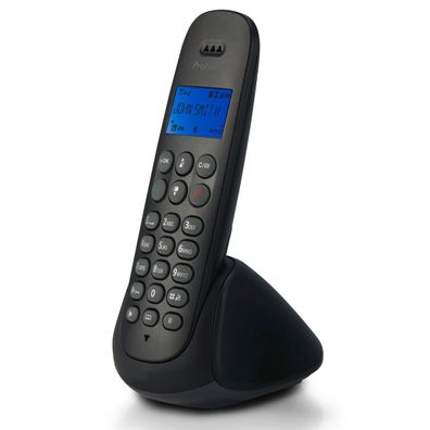 Profoon PDX-300 - DECT-Telefon mit 1 Mobilteil, schwarz