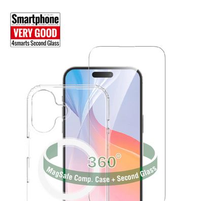 4smarts 360° Premium Protection Set für Apple iPhone 16