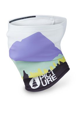 Picture Neckwarmer ad purple mountains