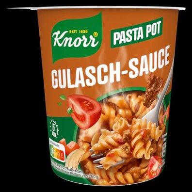 Knorr Pasta Snack Pot Gulasch-Sauce