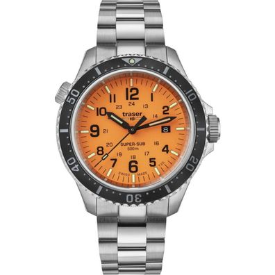 Traser H3 - 109381 - Armbanduhr - Herren - Quarz - P67 Diver Orange