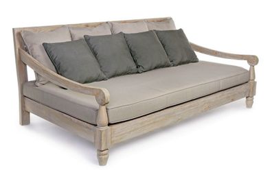 Daybed Bali 190 x 112 x 81 cm Teakholz