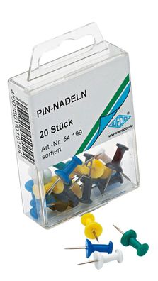 WEDO PIN-Nadeln bunt Pinnadeln 54 199 20 Stk