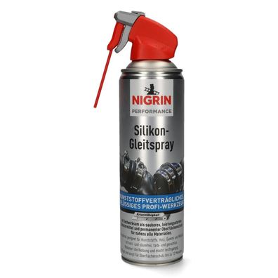 Nigrin Hybrid SilikonSpray 500ml Gleitmittel Trennmittel Schmiermittel Pflege