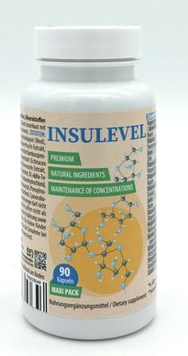 Insulevel, Diabetik, 90 Kapseln das Original Schnellversand