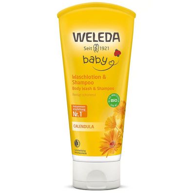 Weleda Calendula Waschlotion & Shampoo 200ml