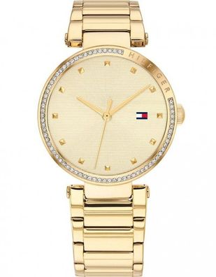 Tommy Hilfiger Lynn 1782235 Damenuhr Gold 32mm Uhr NEU